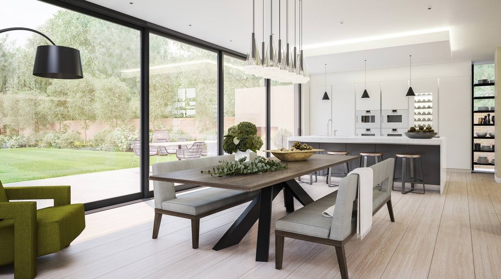 Victorian Villa - Highgate | Family Dining Kitchen Area with Boffi Kitchen | Interior Designers
